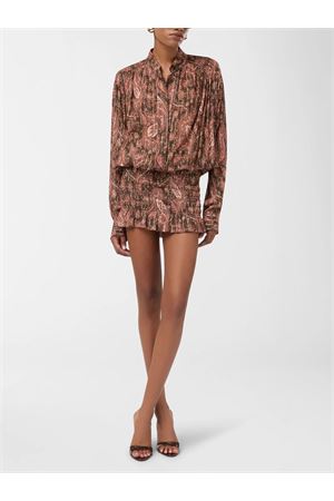 Miniabito Rania in georgette Paisley THE ANDAMANE | TM190156BTNV143PAISLEY